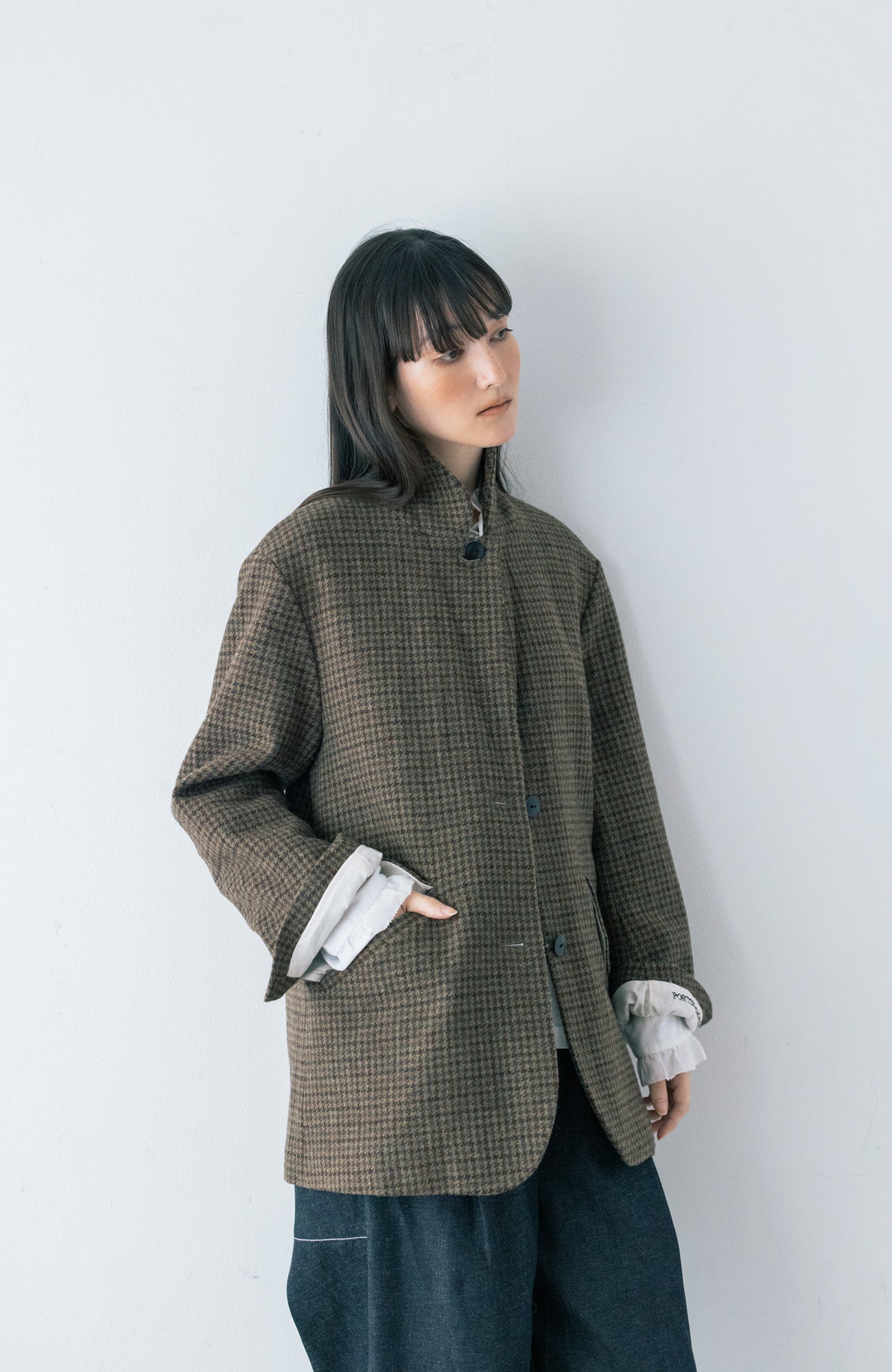 ジャケット/ウールチェック(2025 Autumn & Winter Collection)