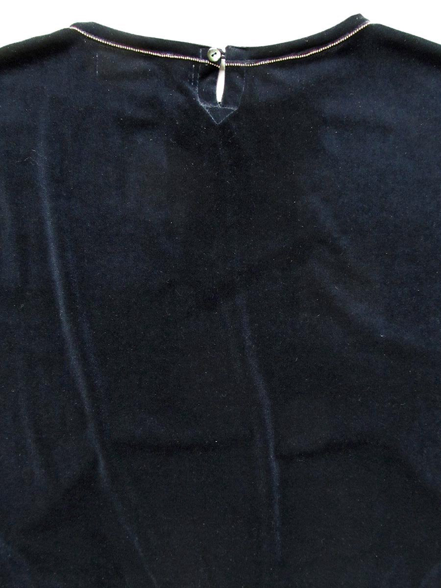 ボールチェーン刺繍プルオーバー