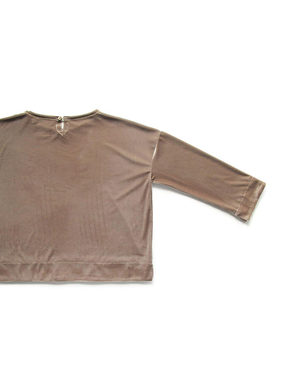 ボールチェーン刺繍プルオーバー