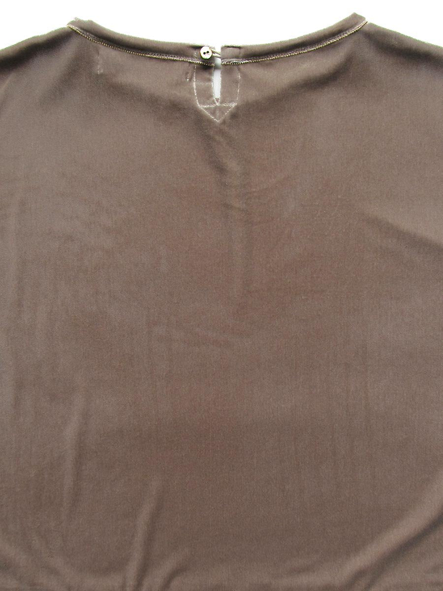 ボールチェーン刺繍プルオーバー