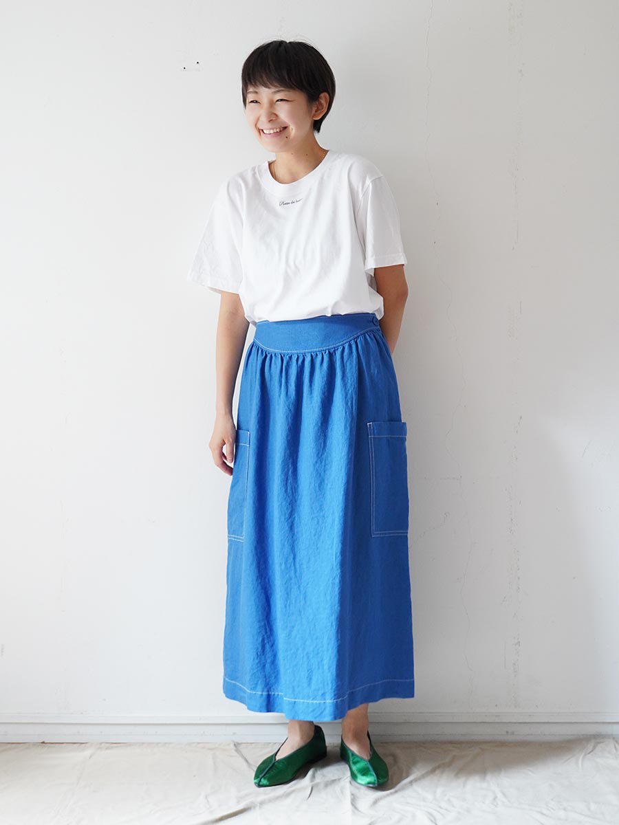 Linen Pocket Skirt 