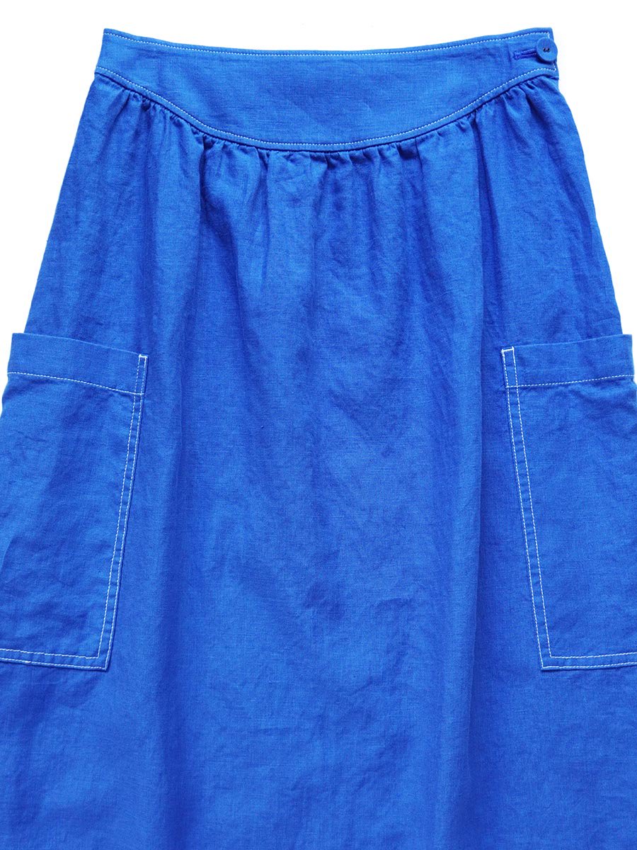 Linen Pocket Skirt 