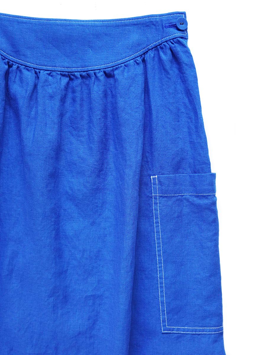 Linen Pocket Skirt 