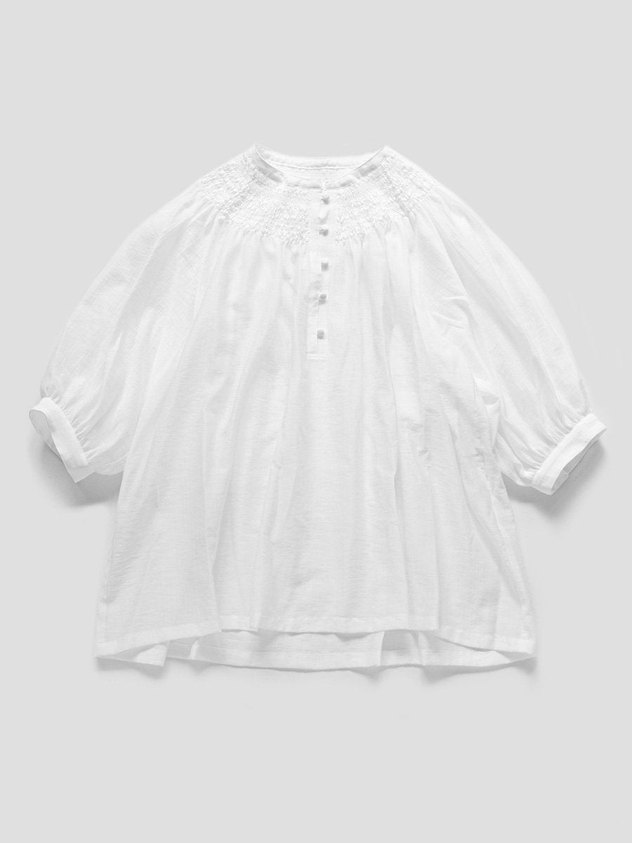 Smocking blouse