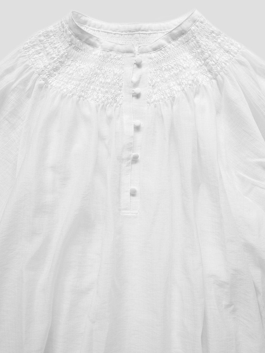 Smocking blouse