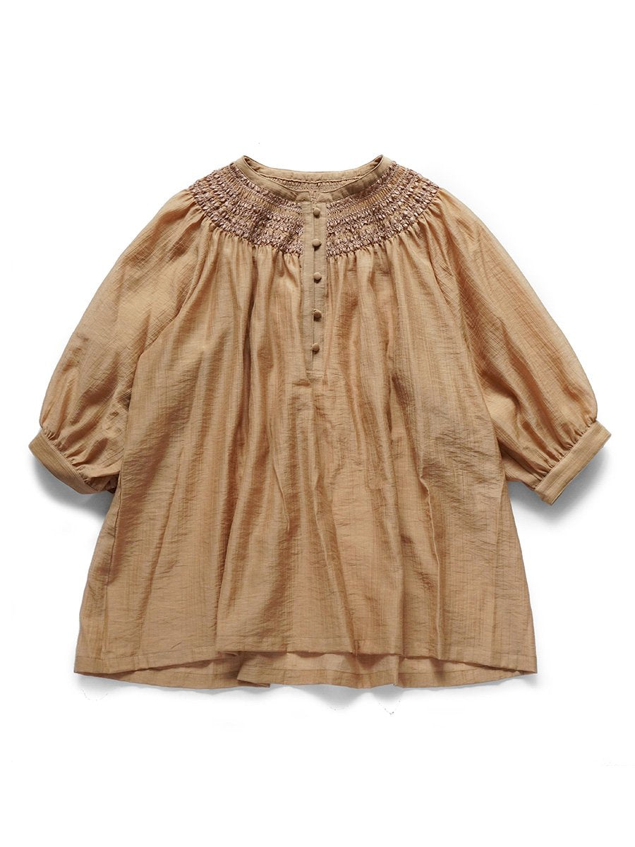 Smocking blouse