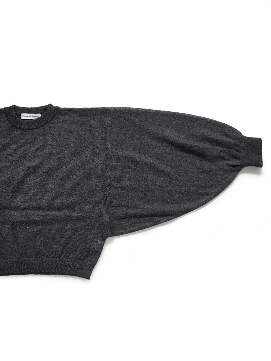 バタフライモヘアニット