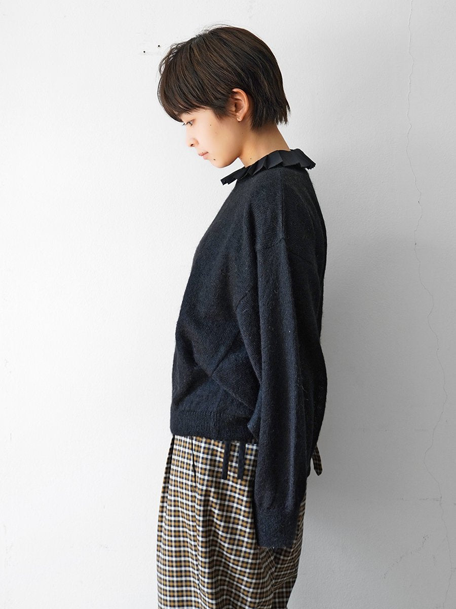 バタフライモヘアニット