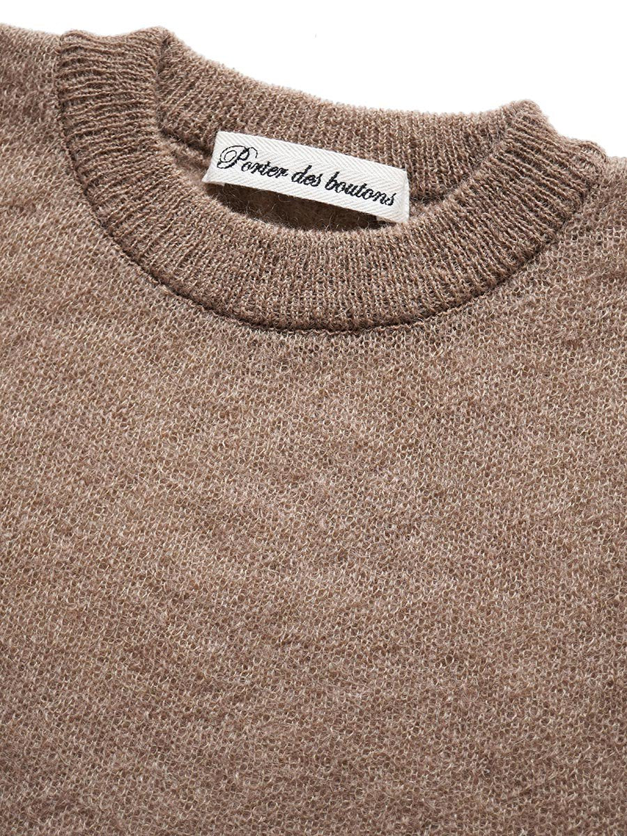 バタフライモヘアニット