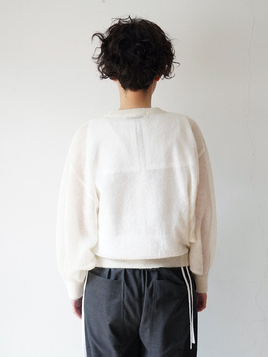 バタフライモヘアニット