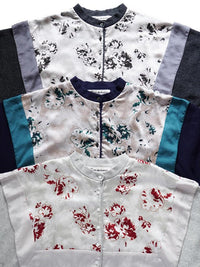 ヴィンテージフラワープリントニットプルオーバー(2022 Autumn Winter Collection)