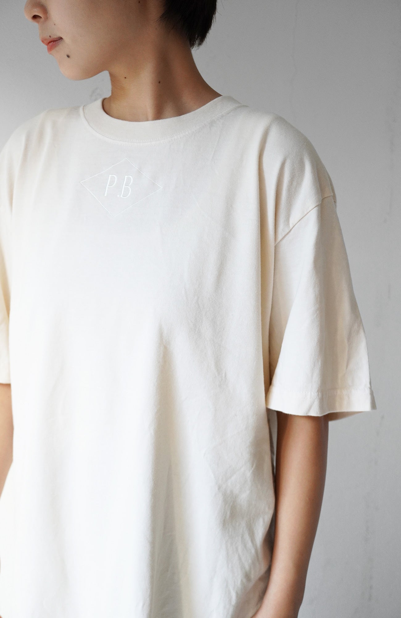 PB embroidered T-shirt