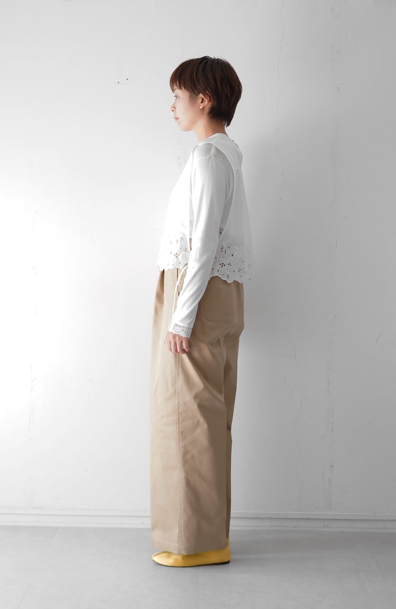 Center crease pants