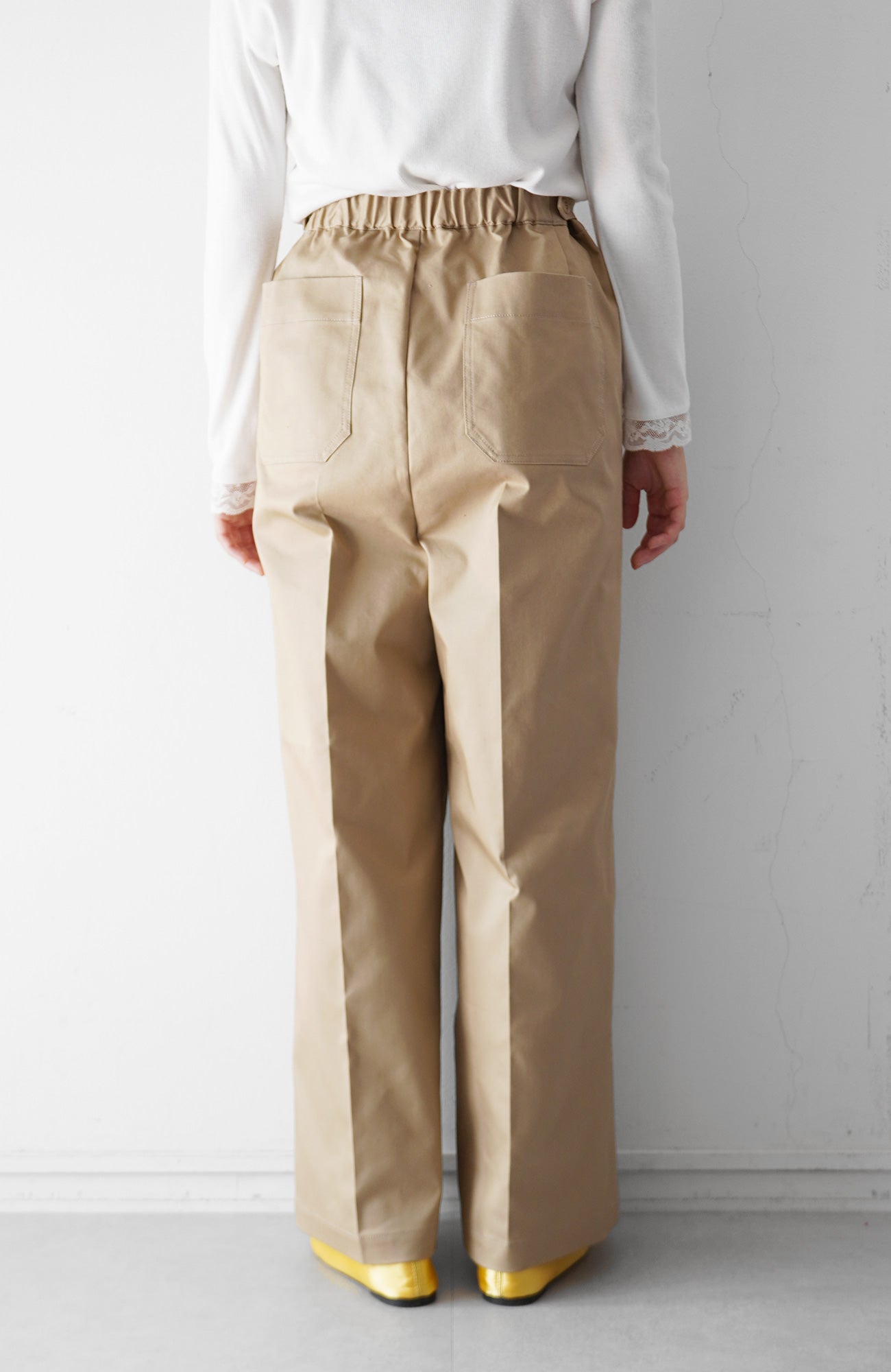 Center crease pants