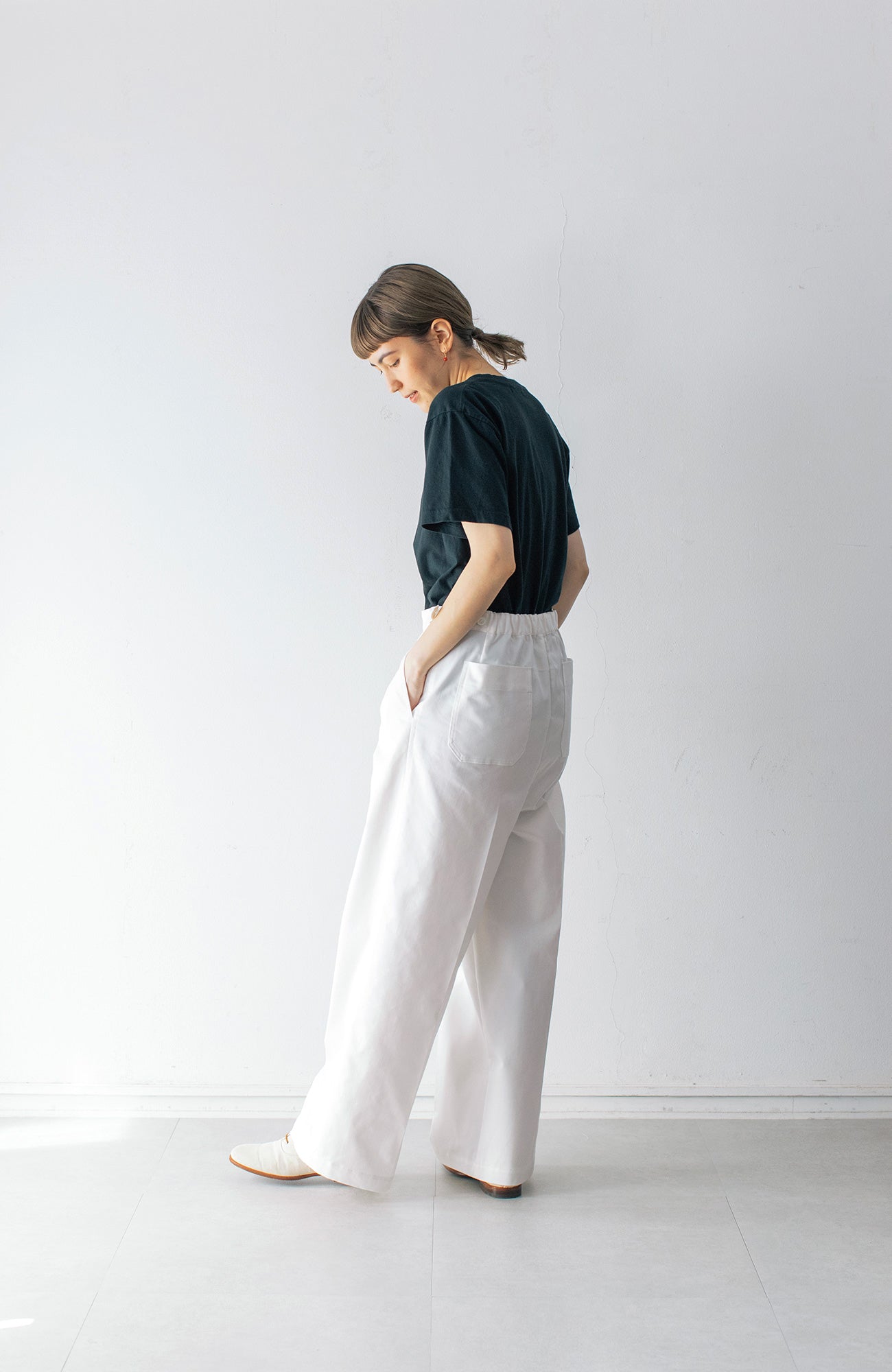 Center crease pants