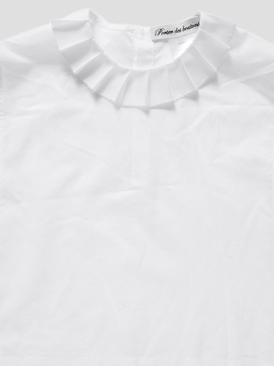 プリーツカラービブ