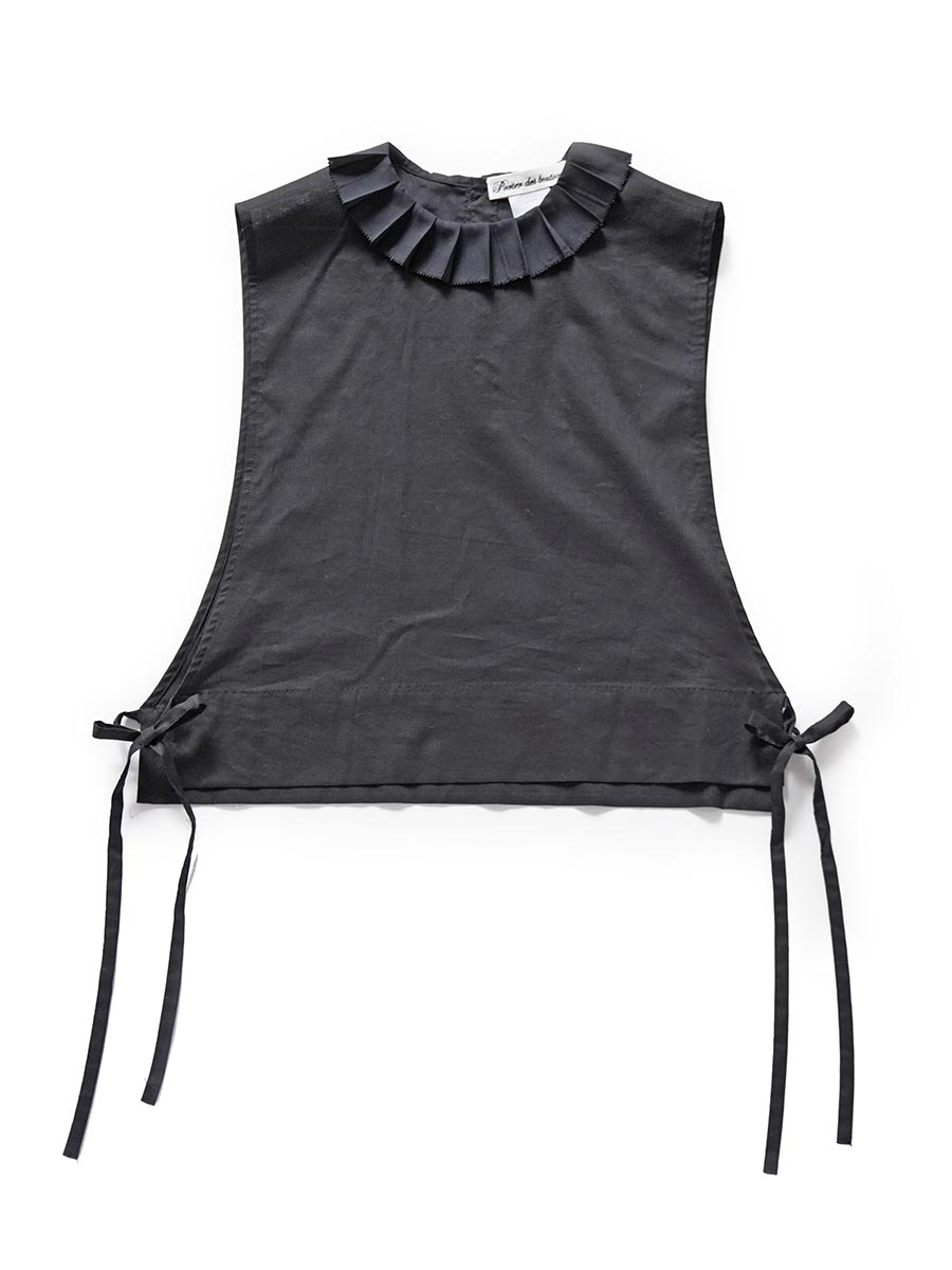 プリーツカラービブ