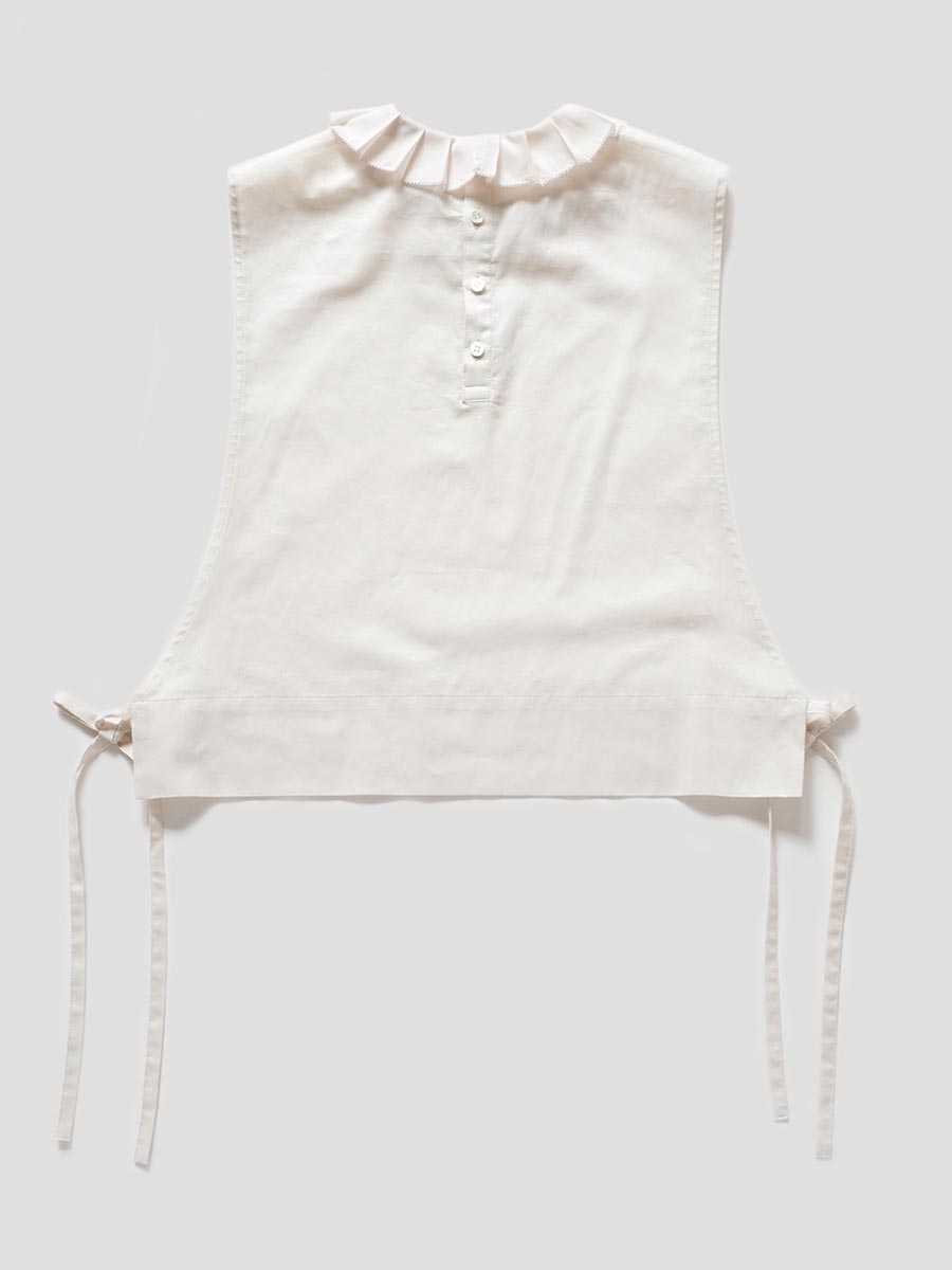 プリーツカラービブ