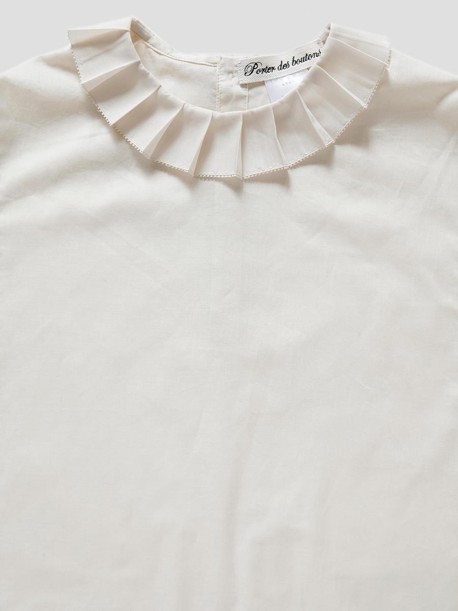 プリーツカラービブ