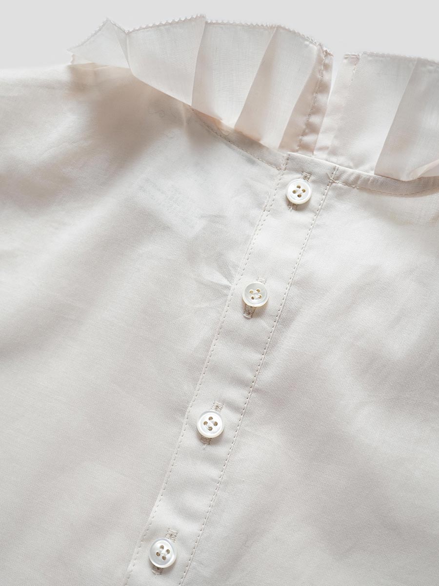 プリーツカラービブ