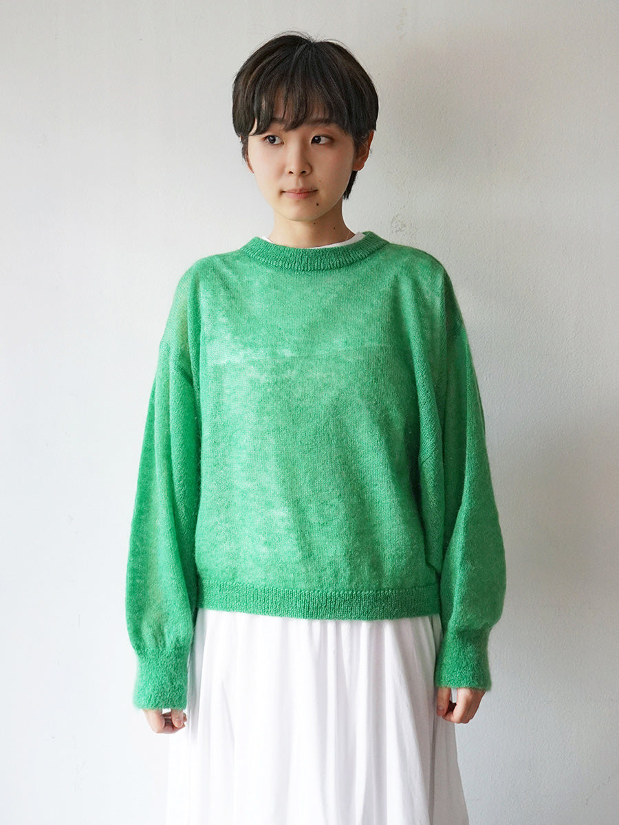 バタフライモヘアニット