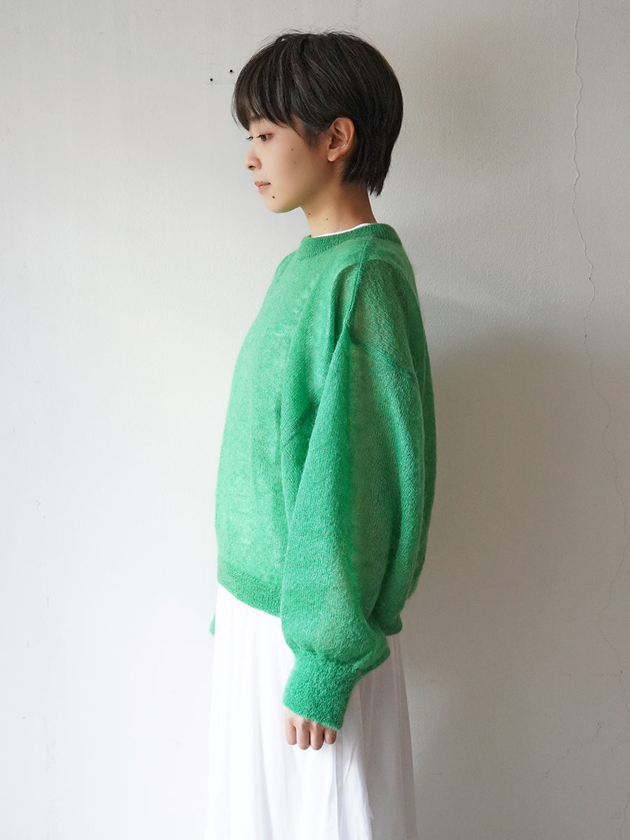 バタフライモヘアニット