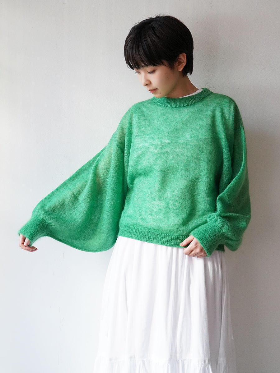 バタフライモヘアニット