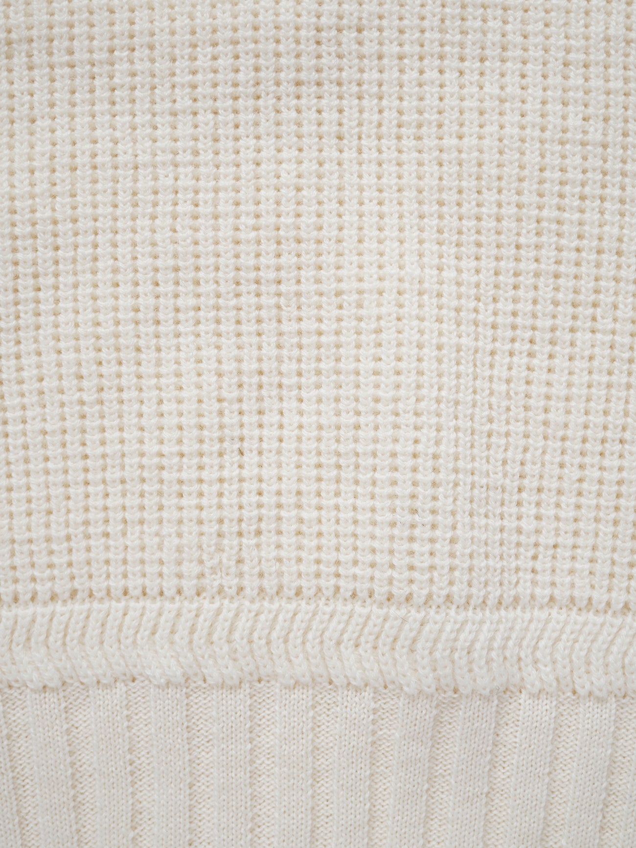 ワイドカラー2wayニット