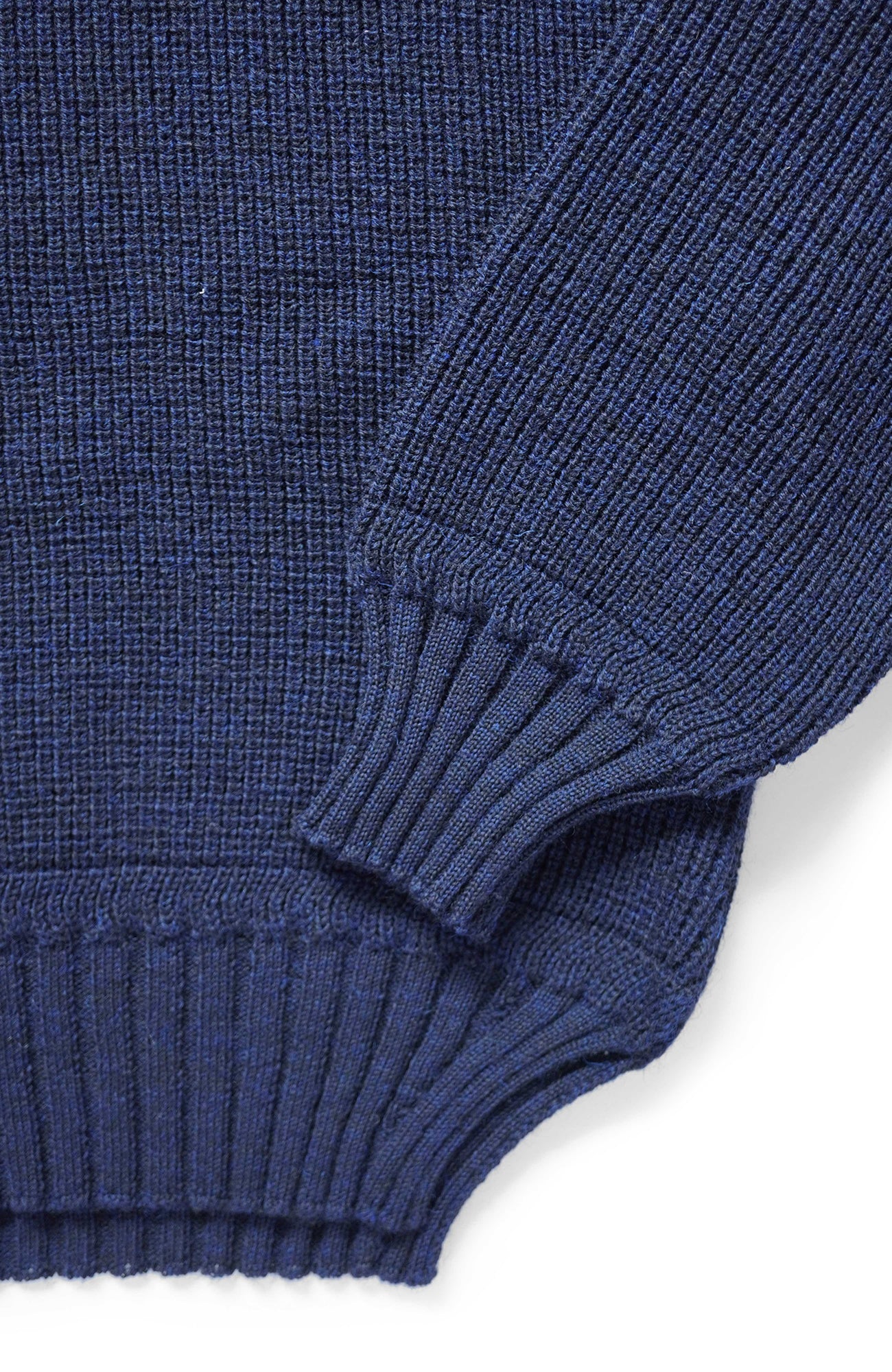 ワイドカラー2wayニット