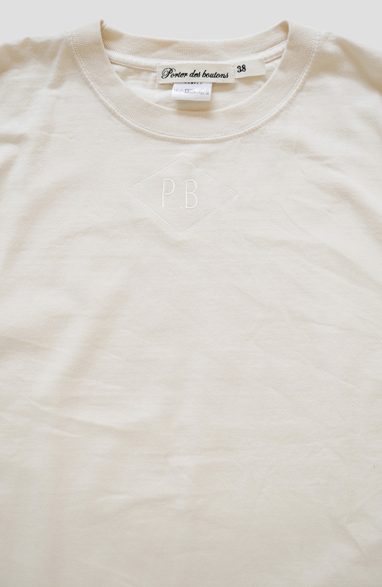 PB embroidered T-shirt